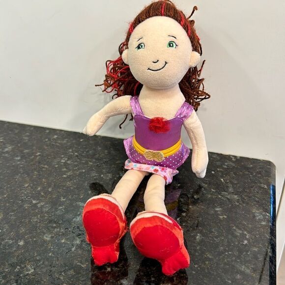 Manhattan Toy Groovy Girls 13" Amara Plush Rag Doll with Dress 2008 - Picture 1 of 7